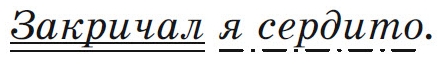 Схема синтаксического анализа простого предложения